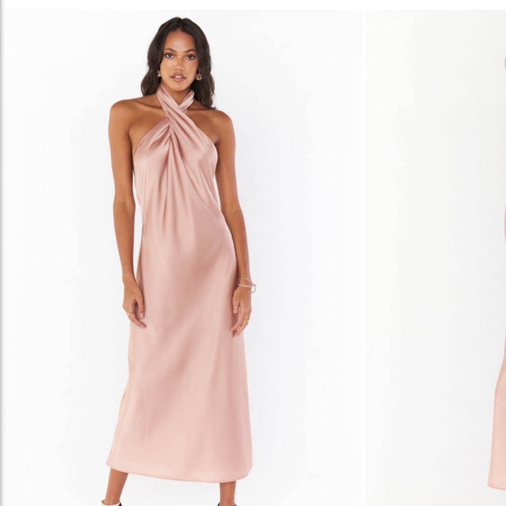 Jasmine Halter MIDI Dress